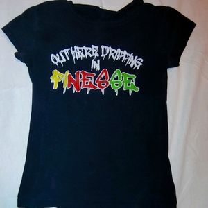 Bruno Mars Out Here Drippin' in Finesse Black Tee Shirt Small